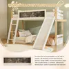 MODFU Kindebett 90×200/90×190 cm Etagenbett mit Rutsche und Produktbild-Vorschau 6