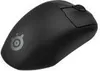 A black Steelseries Prime mini Wireless Mouse is shown from a diagonal angle on a white background. Náhled obrázku produktu