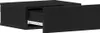 vidaXL Table de chevet flottante Chêne noir 40 x 32 x 15 cm Voir les images du produit 5