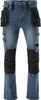 Arbeitshose, Strech Jeans, marine/schwarz Gr. L/XL Produktbild-Vorschau 3