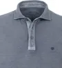REDMOND Vintage-Poloshirt ohne Brusttasche Blau 2XL Produktbild-Vorschau 3