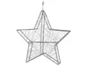 BELIANI Outdoor LED Weihnachtsbeleuchtung Silber Metall 58 Produktbild-Vorschau 1