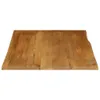 vidaXL Stolová deska se stromovou hranou 100x80x2,5 cm z Náhled obrázku produktu 3