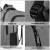 Rucksack Laptop-Rucksack Herren mit USB-Ladebuchse Große Produktbild-Vorschau 8