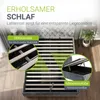 Juskys Polsterbett Nizza 140x200 cm mit Matratze - Produktbild-Vorschau 6