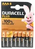 8 baterii DURACELL PLUS Micro AAA 1,5 V Podgląd zdjęcia produktu 1
