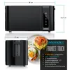 A product image showing a toaster and a plate of food, with dimensions and feature callouts. Produktbild-Vorschau