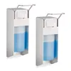 Relaxdays Desinfektionsspender, 2er Set, 500 ml, Produktbild-Vorschau 1