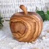 Dose wie Apfel aus Olivenholz Produktbild-Vorschau 2