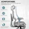 HOMCOM Bürostuhl Schreibtischstuhl mit Armlehne, Produktbild-Vorschau 4