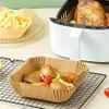 50X Air Fryer Papier-Backeinsatz Produktbild-Vorschau 4