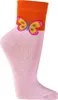 2 Paar Baumwolle Kurzschaft Socken mit Schmetterling Motiv Produktbild-Vorschau 3