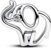 Pandora Ouvert Charm éléphant 793345C01 Pendentif Voir les images du produit 7