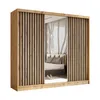AX LIVING Cabinio Kleiderschrank Artisan Eiche Schwarz 240 Produktbild-Vorschau 1