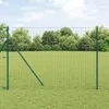 vidaXL Euroomheining, 1,6 x 10 meter, PVC-coating, groen Productafbeelding-voorbeeld 2