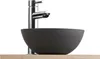 Lavabo da appoggio rotondo SOHO da 26 cm in cemento grigio Anteprima dell’immagine prodotto 4
