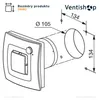 Soler & Palau SILENT DUAL 100 ventilateur d'extraction Voir les images du produit 7