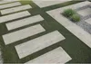 FLAIRSTONE Feinsteinzeug Terrassenplatte Wood Light Grey Produktbild-Vorschau 2