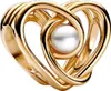 Herz Charm von PANDORA aus 585er Gold mit Perle Produktbild-Vorschau 6