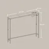 VASAGLE Sofatisch, Flurtisch, schmales Design, 15 x 100 x Produktbild-Vorschau 10