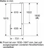 Siemens KF96DPPEA, Freistehend, French door, Edelstahl, Produktbild-Vorschau 16
