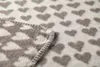 Kuscheldecke Herzen Farbe Rauch 200x150cm von David Produktbild-Vorschau 4