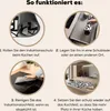 KitchenYeah© Herdabdeckplatte Muster - Geometrisch - Weiß - Produktbild-Vorschau 7