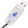 vidaXL Choinka LED na maszt 200 LED niebieska 180 cm Podgląd zdjęcia produktu 8