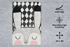 MuchoWow® Mauspad Mousepad Kaninchen - Kind - Schwarz - Produktbild-Vorschau 2