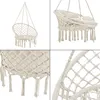 Hängesessel mit Kissen Hängesitz Indoor Outdoor Hängestuhl Produktbild-Vorschau 5