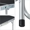 Relaxdays Campingtisch klappbar, Aluminium, MDF, Klapptisch Produktbild-Vorschau 8