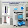 A dehumidifier with various features highlighted through text and diagrams. Anteprima dell’immagine prodotto