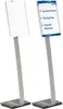 DURABLE Info-Bodenständer INFO SIGN STAND A3, 481323 silber Produktbild-Vorschau 2