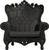 Modernes Design Thronsessel Slide Queen Of Love - Schwarz Produktbild-Vorschau 4