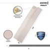 AKUSTIKO Akustikpaneele Selbstklebend 240x30cm - 12 Stück Produktbild-Vorschau 2