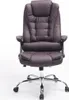TPFLiving Bürostuhl Toronto Kunstleder braun Produktbild-Vorschau 2