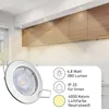 3er Set Oktaplex Einbaustrahler inkl. LED Modul 4.000K Produktbild-Vorschau 3