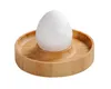 4x EIERBECHER Ø10cm Holz rund Eierhalter Eierbehälter Produktbild-Vorschau 5