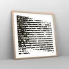 Gerahmtes Poster - Rahmen in heller Eiche - Abstraktion Produktbild-Vorschau 8