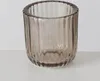 LS-LebenStil 3er Set Teelichthalter Glas Retro Beige 7-9cm Produktbild-Vorschau 7