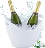 Relaxdays Sektkühler, Flaschenkühler, 8 Liter Volumen, Produktbild-Vorschau 1