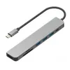 ZELURXX 7-in-1 USB-C Dockingstation mit 4K HDMI, USB 3.0 Produktbild-Vorschau 1