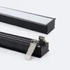 Aluminiumprofil Einbau XL für LED Streifen bis 40 mm Weiß 2 Produktbild-Vorschau 2
