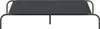 vidaXL Lettino per cani rialzato Nero 130x80x20 cm Tessuto Anteprima dell’immagine prodotto 4