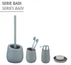 WENKO WC Garnitur Klo Toiletten Bürsten Halter BADI Grau Produktbild-Vorschau 5