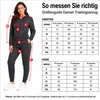 Damen Jogginganzug einfarbig 100% Baumwolle 586 Anthrazit L Produktbild-Vorschau 6