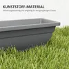 Ensemble de 5 pots de fleurs en plastique Outsunny, Voir les images du produit 6