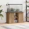 vidaXL Akváriový stojan Artisan Oak 101x41x58 cm materiál Náhľad obrázku produktu 2