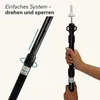 Skandika Teleskopstange 2er-Set | Zeltstangen für Produktbild-Vorschau 3