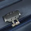 Nylon Handgepäck Reisekoffer Maribor blau Trolley 4 Rollen Produktbild-Vorschau 3